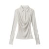 Layered-Inspired Striped Slim-Fit Long Sleeve Top