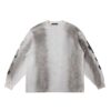 Edgy Distressed Wasteland-Inspired Long Sleeve Top